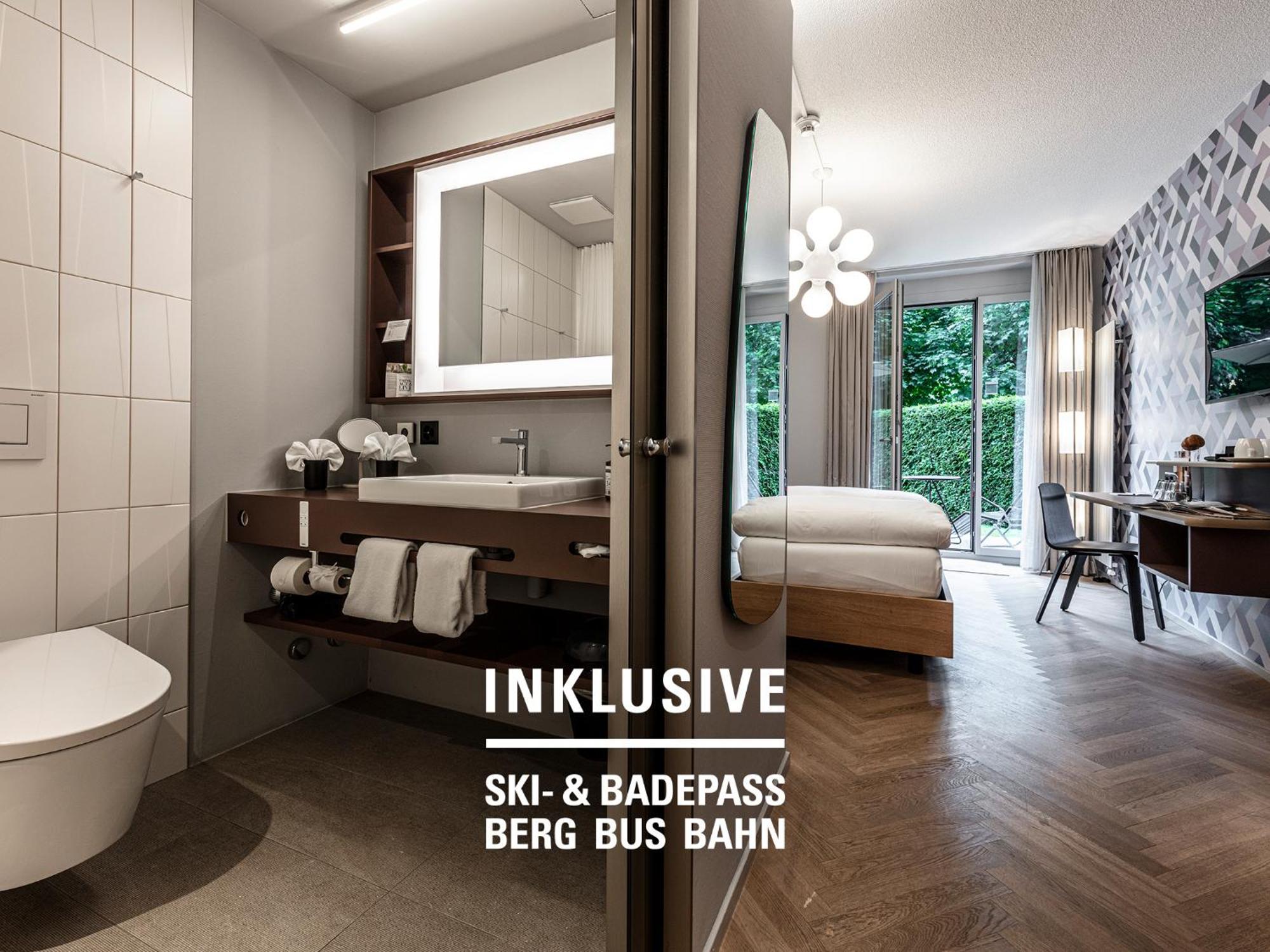 Badehotel Belvair Scuol Eksteriør bilde