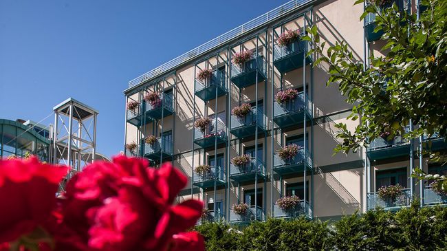 Badehotel Belvair Scuol Eksteriør bilde